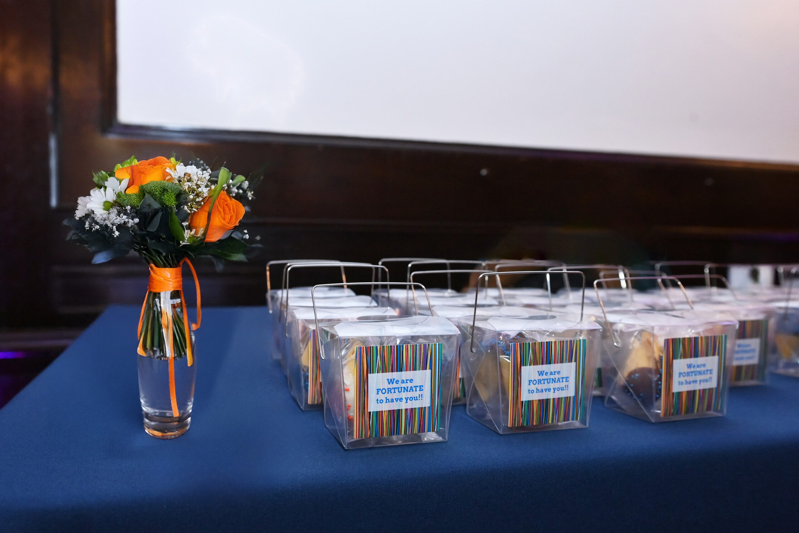 ECFS volunteer reception