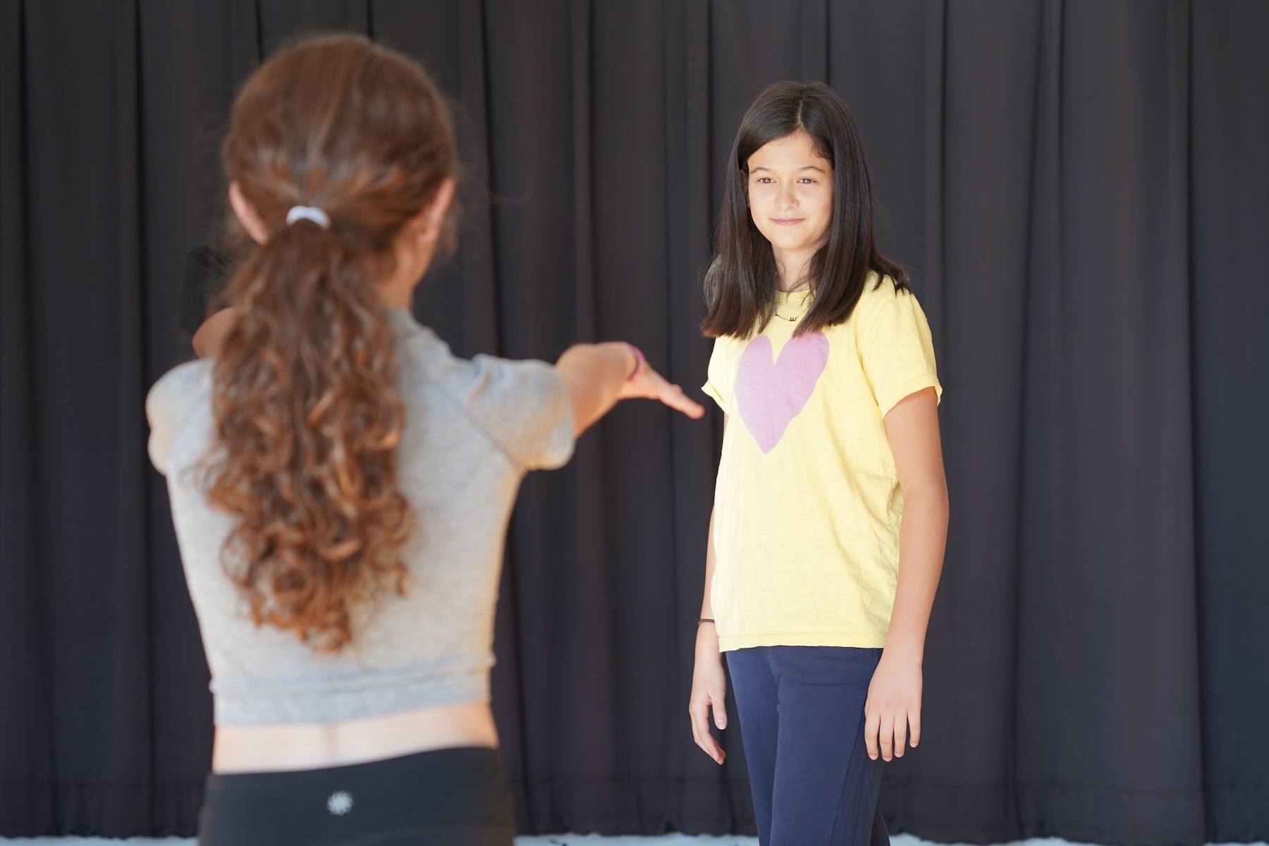 Fieldston Middle students participate in dance portion of Project Arts class.
