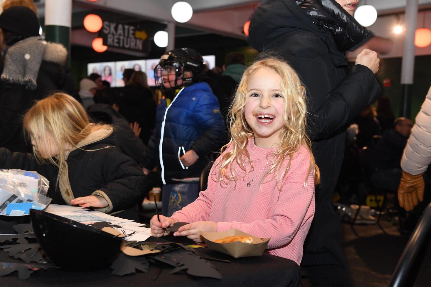 ECFS students at ECFS Family Party