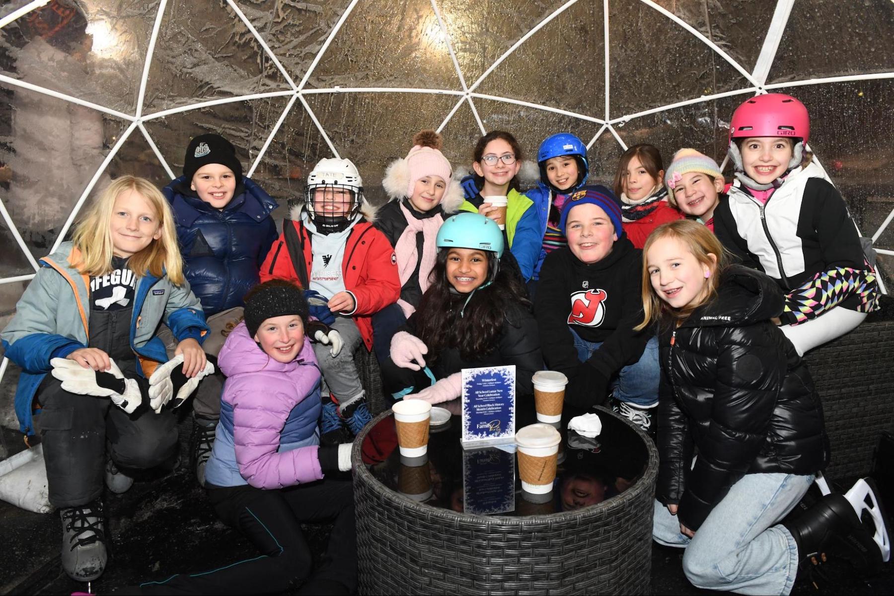 ECFS students at ECFS Family Party