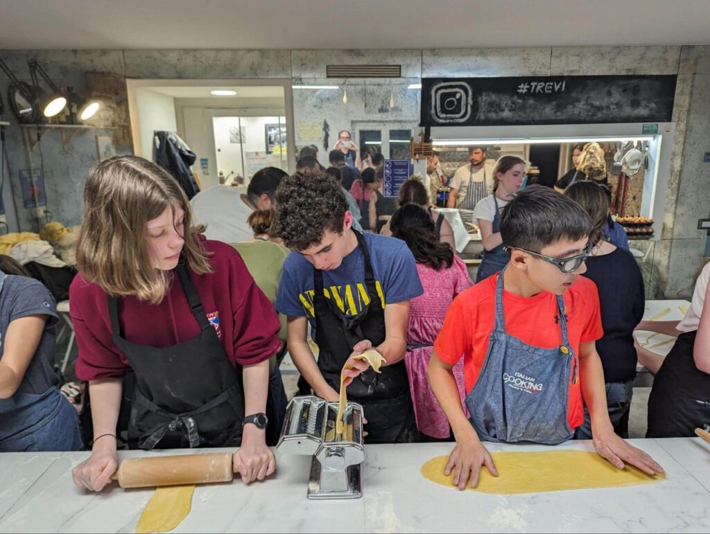 Ethical Culture Fieldston School Middle School students travel abroad.