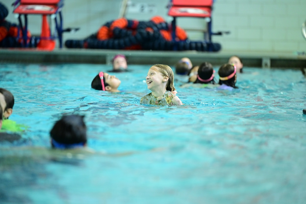 ecfs physical education fieldston lower joyfully learning to swim