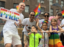 ECFS showed their support at the 2024 New York City Pride March!
