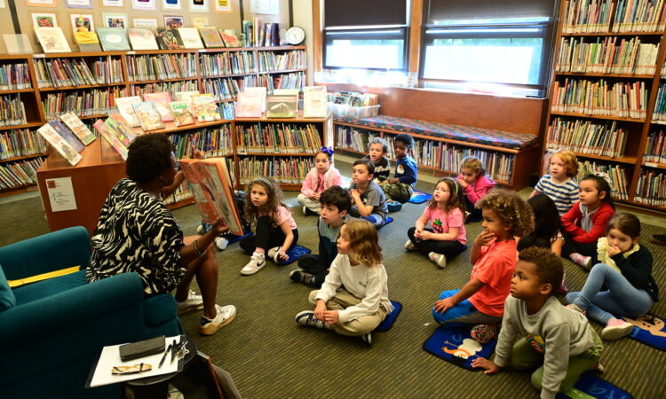 ethical culture fieldston school ethical culture librarian reads to young students