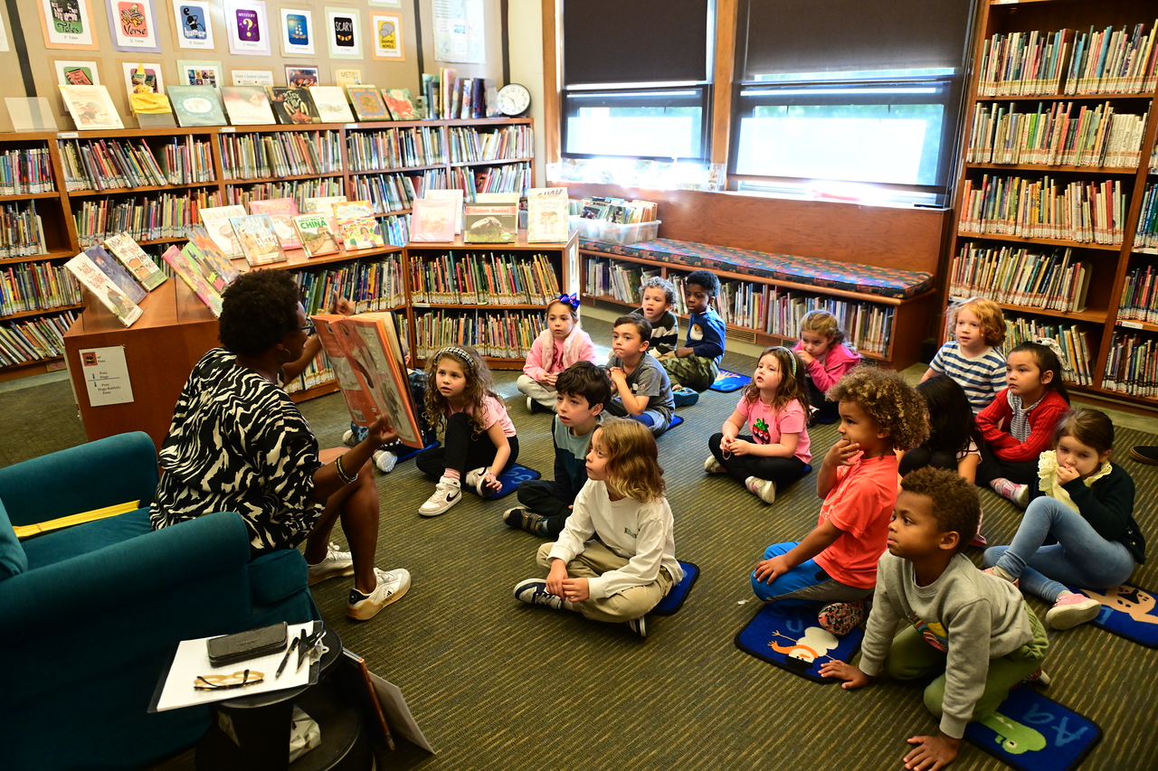 ethical culture fieldston school ethical culture librarian reads to young students