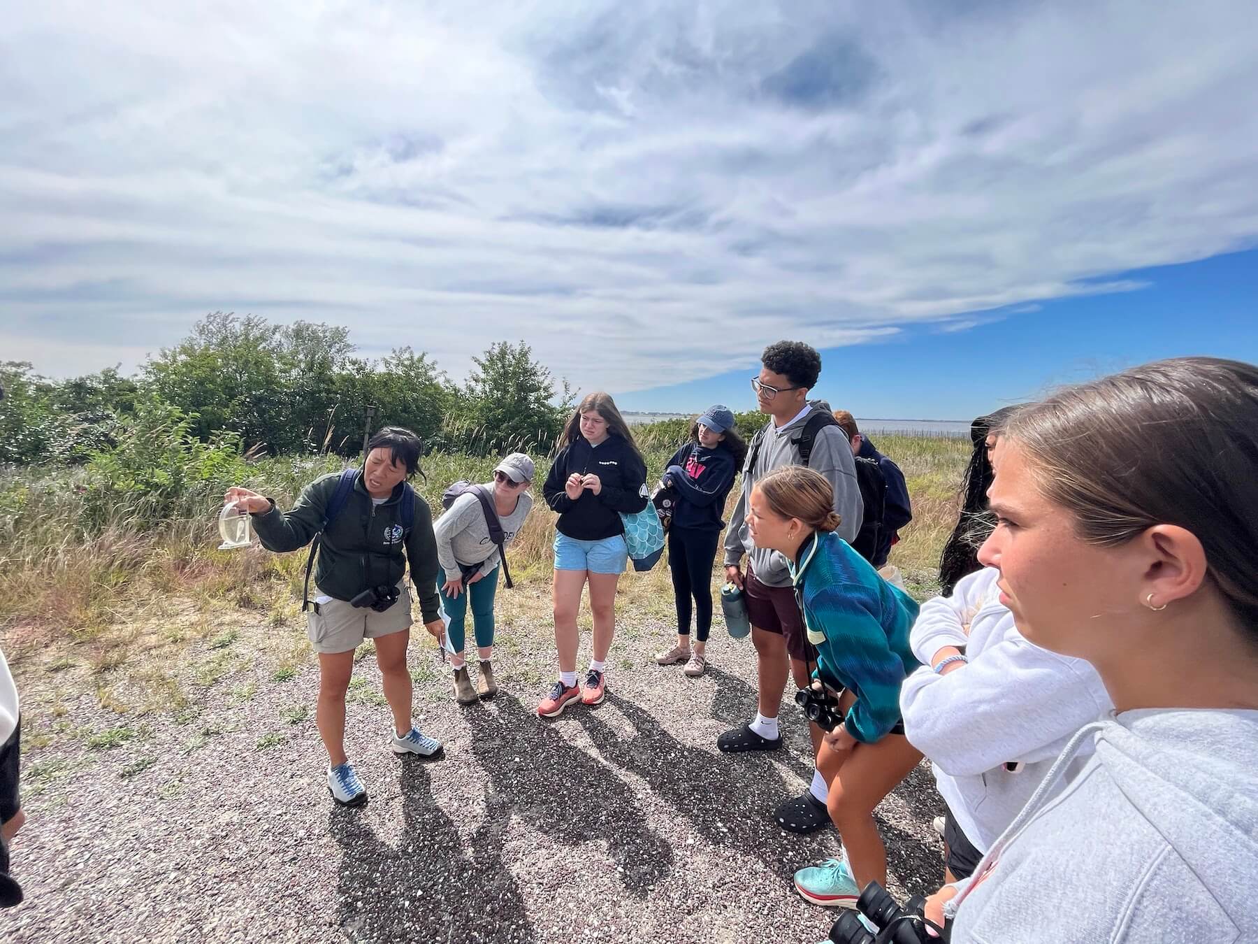 Ethical Culture Fieldston School_Feel Good Photos_City Semester students exploring science at the shore