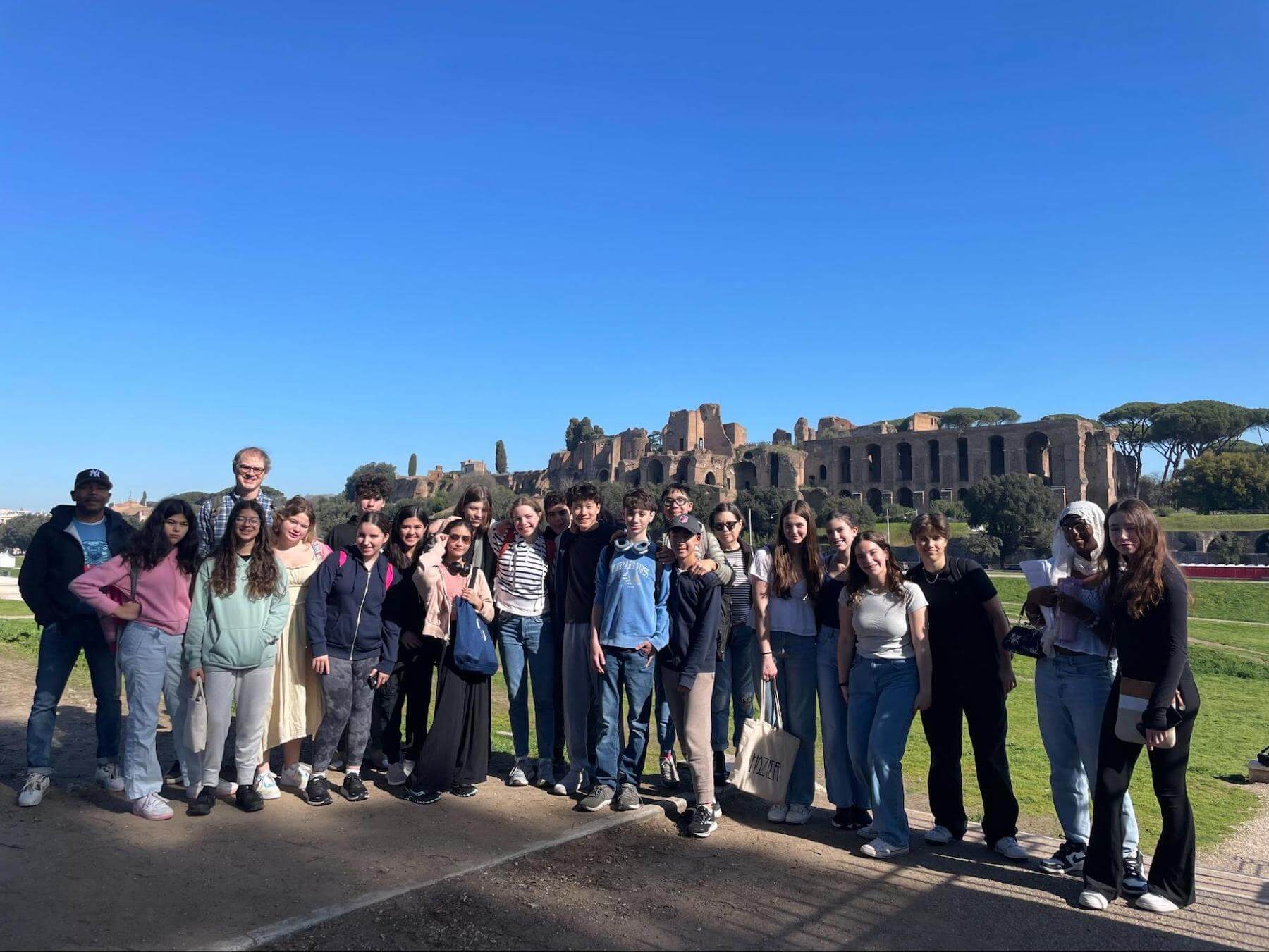 Ethical Culture Fieldston School students travel abroad.
