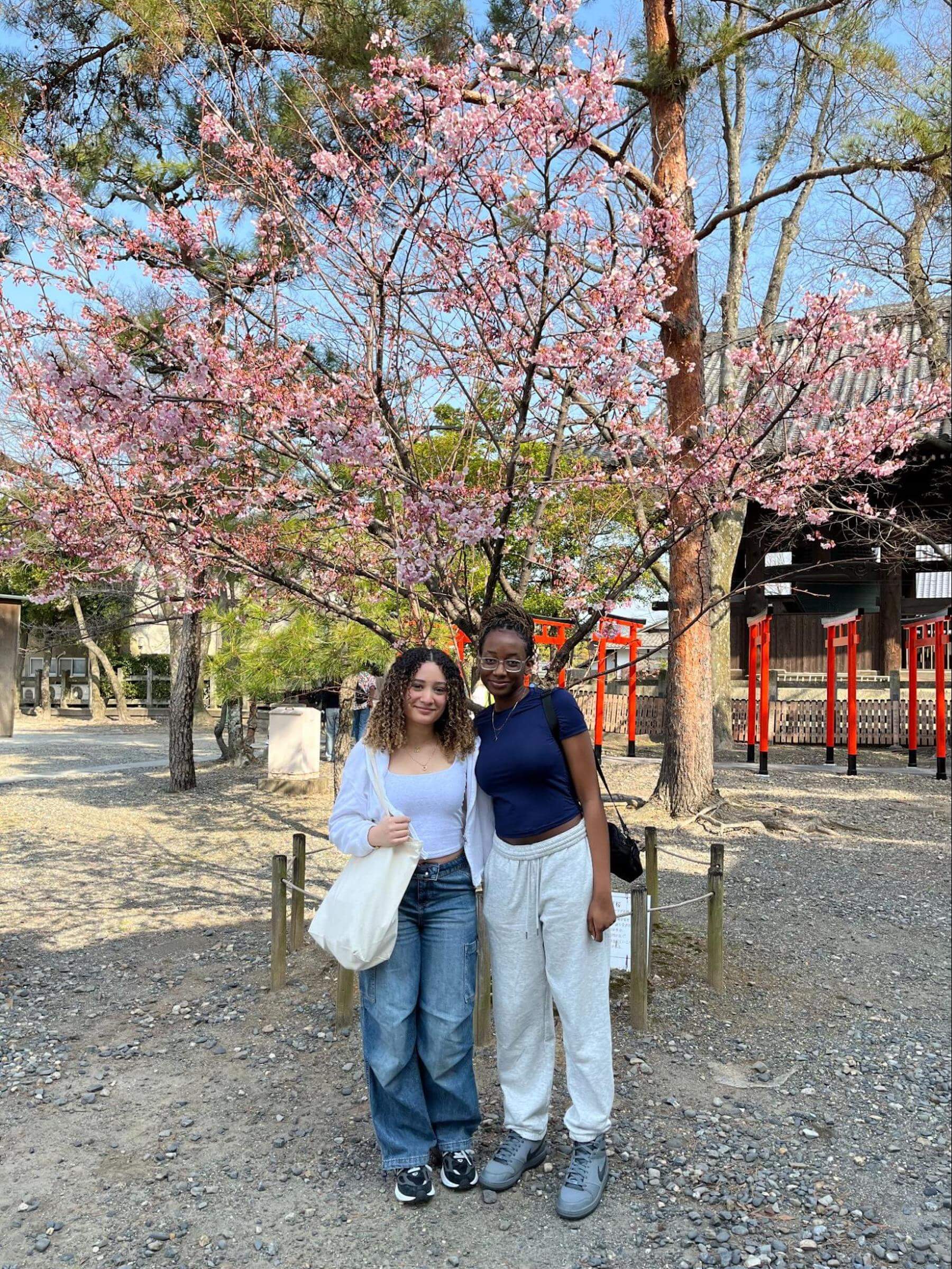 Ethical Culture Fieldston School Upper School students travel abroad.