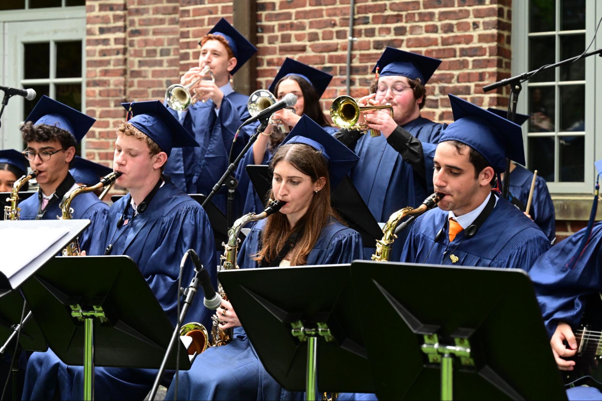 Ethical Culture Fieldston School graduates performing