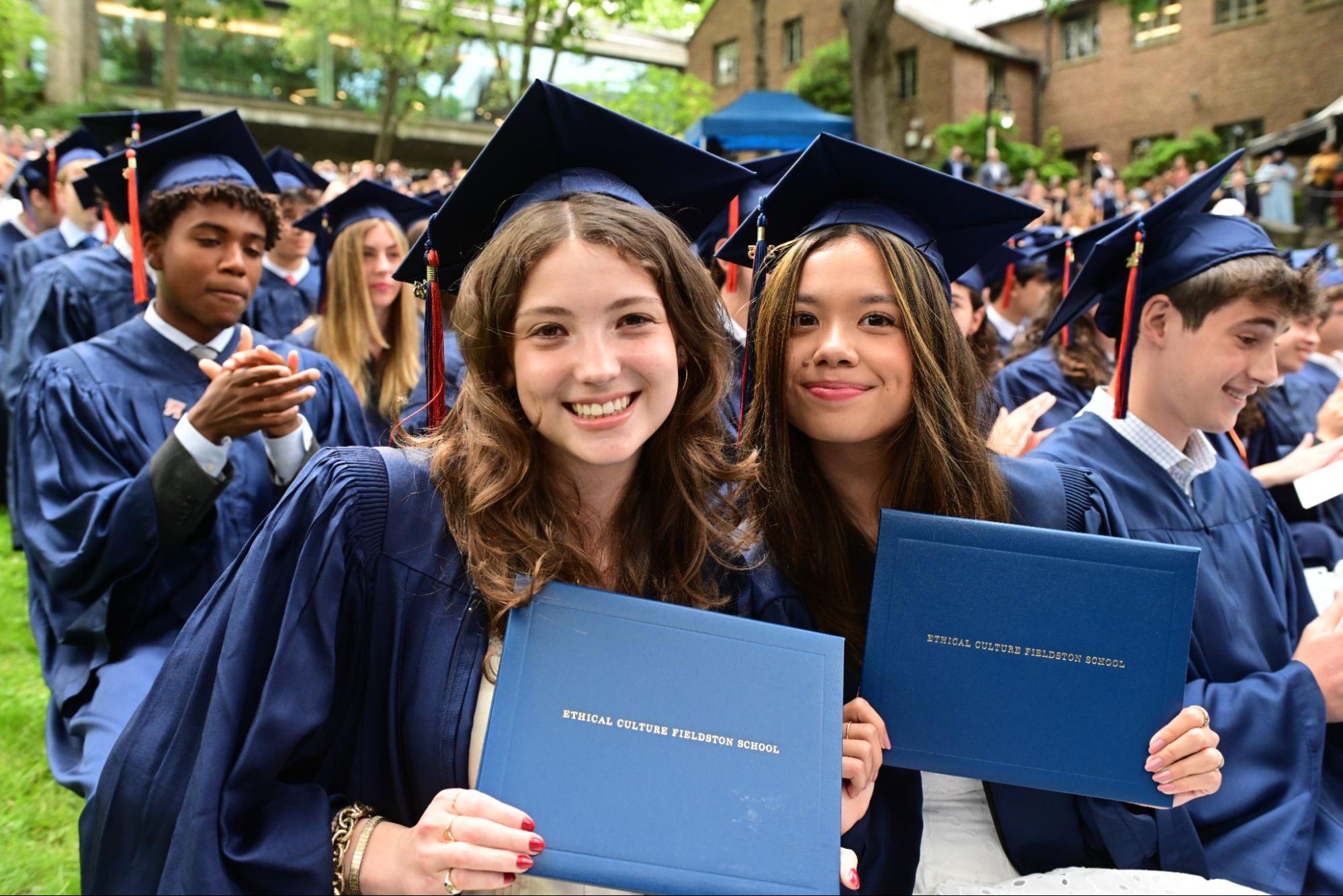Ethical Culture Fieldston School graduates performing