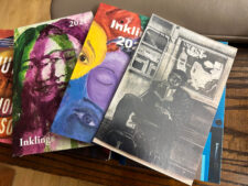 Three Inklings academic journal covers at Ethical Culture Fieldston School