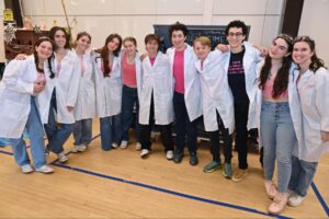 Ethical Culture Fieldston School Upper School students at Rube Goldberg National Competition.