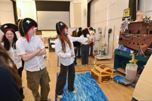 Ethical Culture Fieldston School Upper School students at Rube Goldberg National Competition.