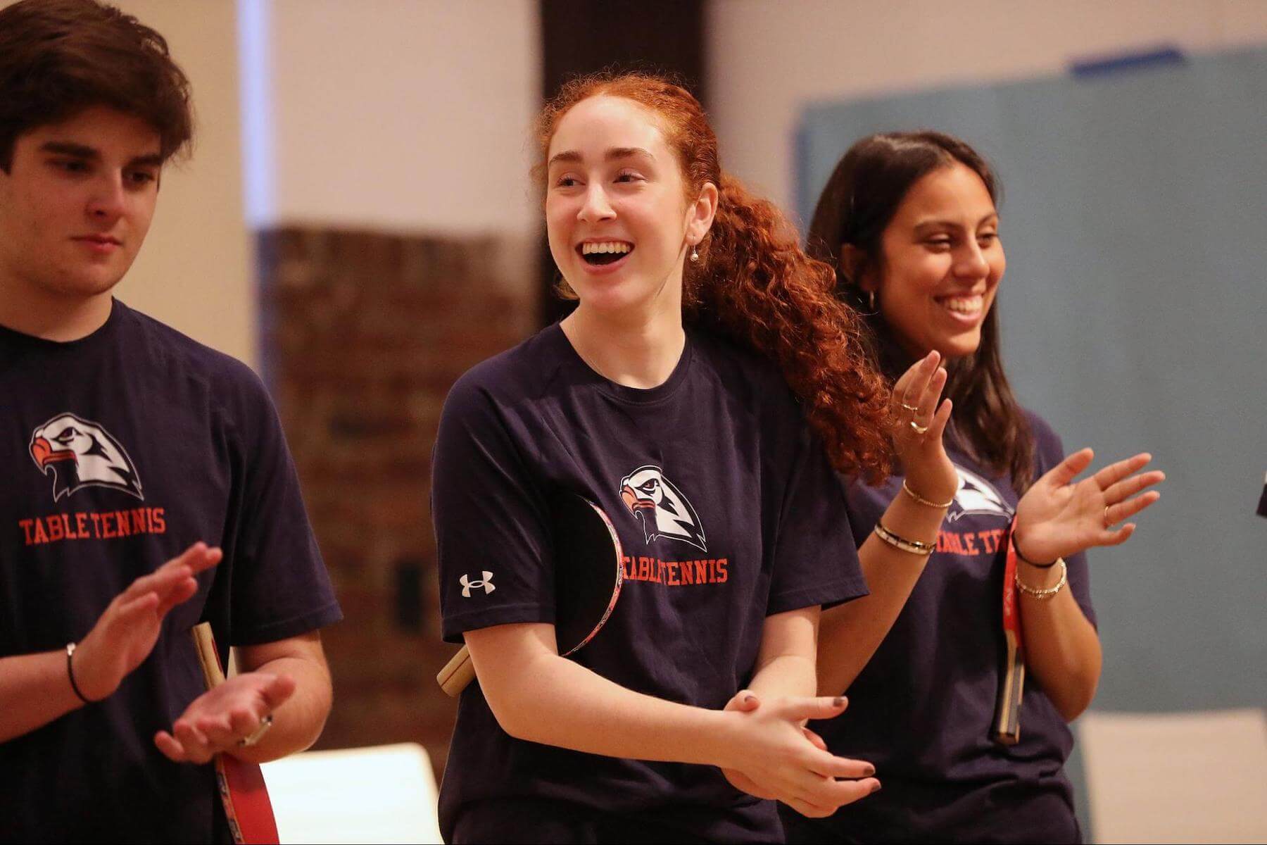 Ethical Culture Fieldston School athletes play at Winterfest.