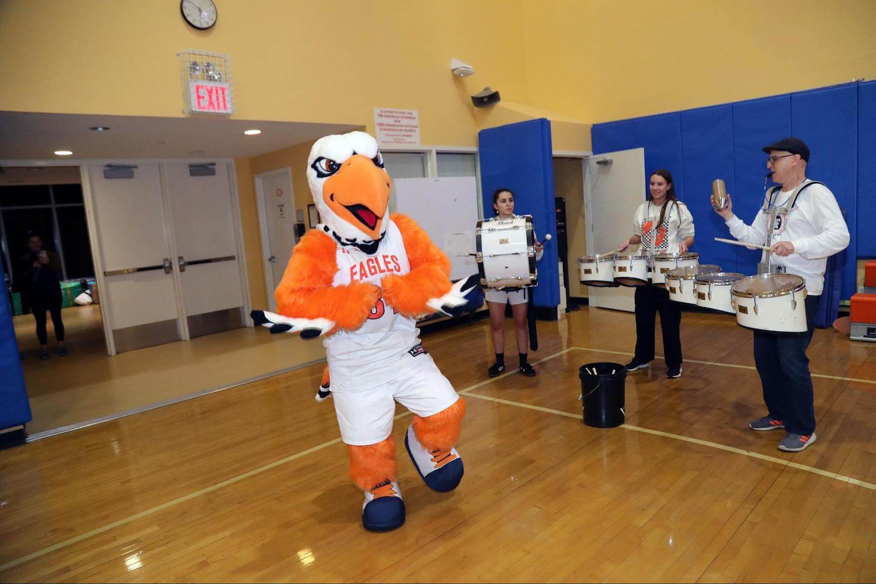 Ethical Culture Fieldston School athletes play at Winterfest.