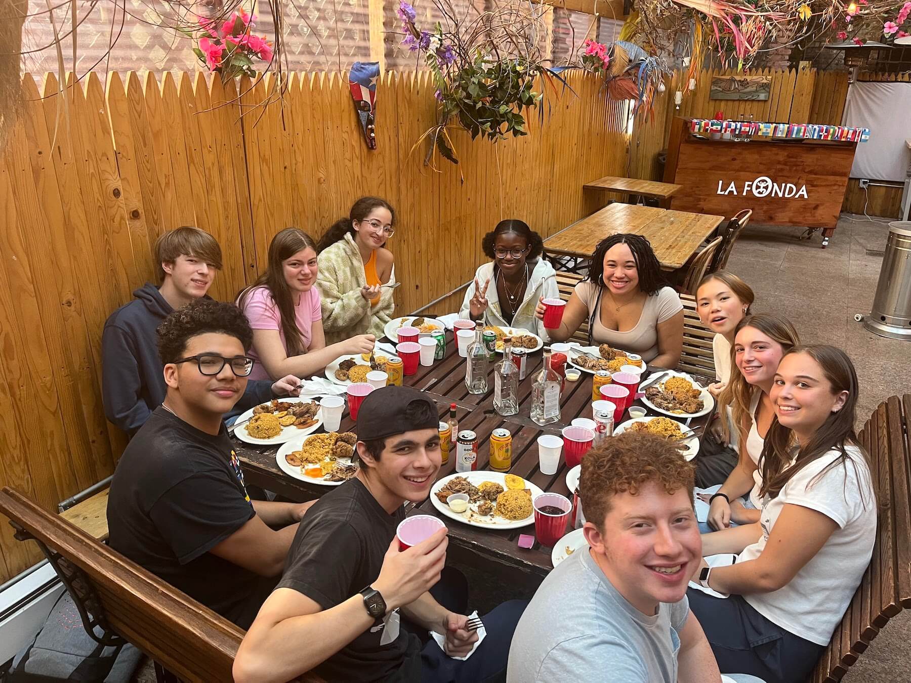 Ethical Culture Fieldston School students work on a City Semester assignment.