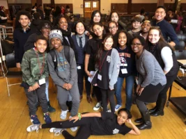 The DEI Department hosts the Middle School Hilltop Diversity Conference in the fall of 2018.
