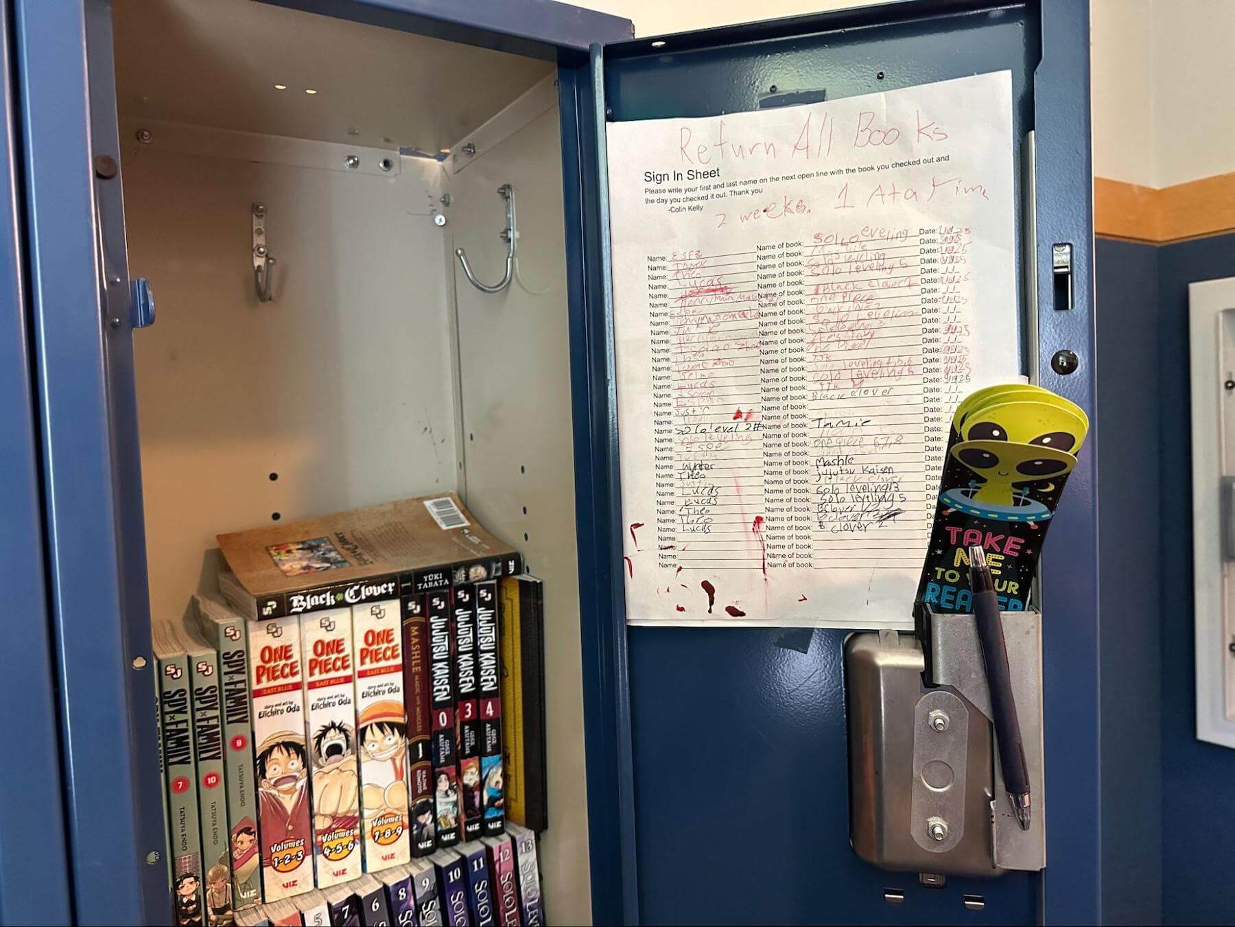 Ethical Culture Fieldston School lending library
