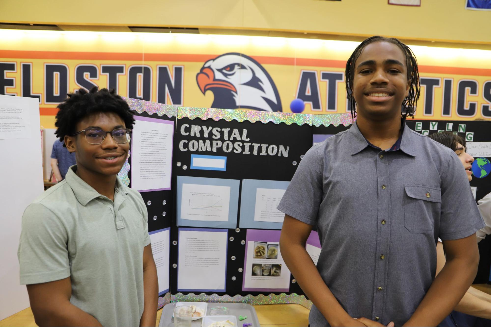 Fieldston Upper students present at Science Expo