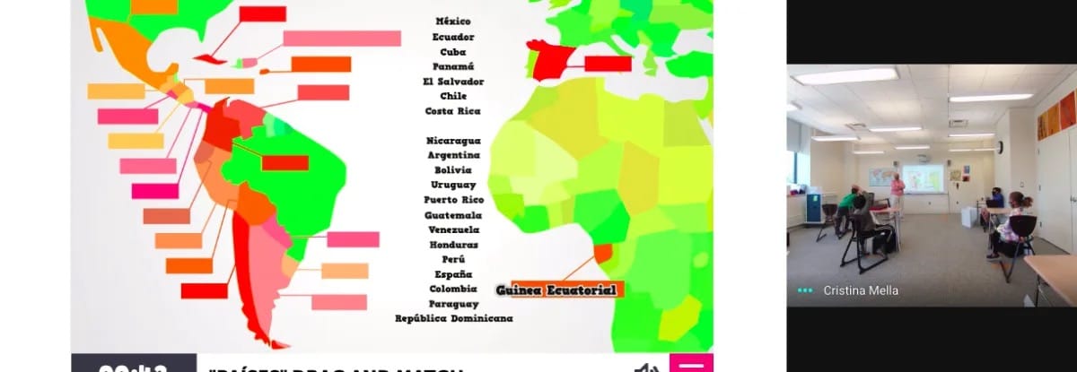 Map of Latin America