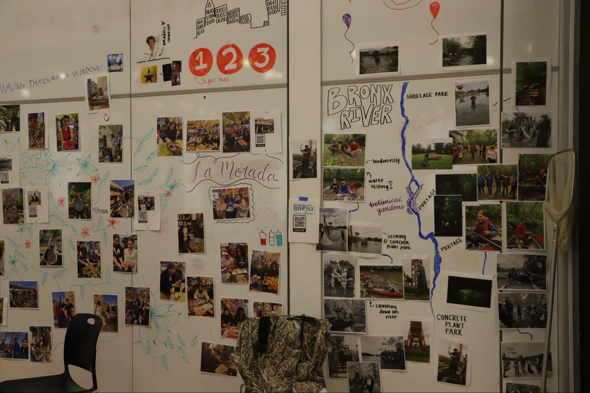 Fieldston Upper City Semester exhibit