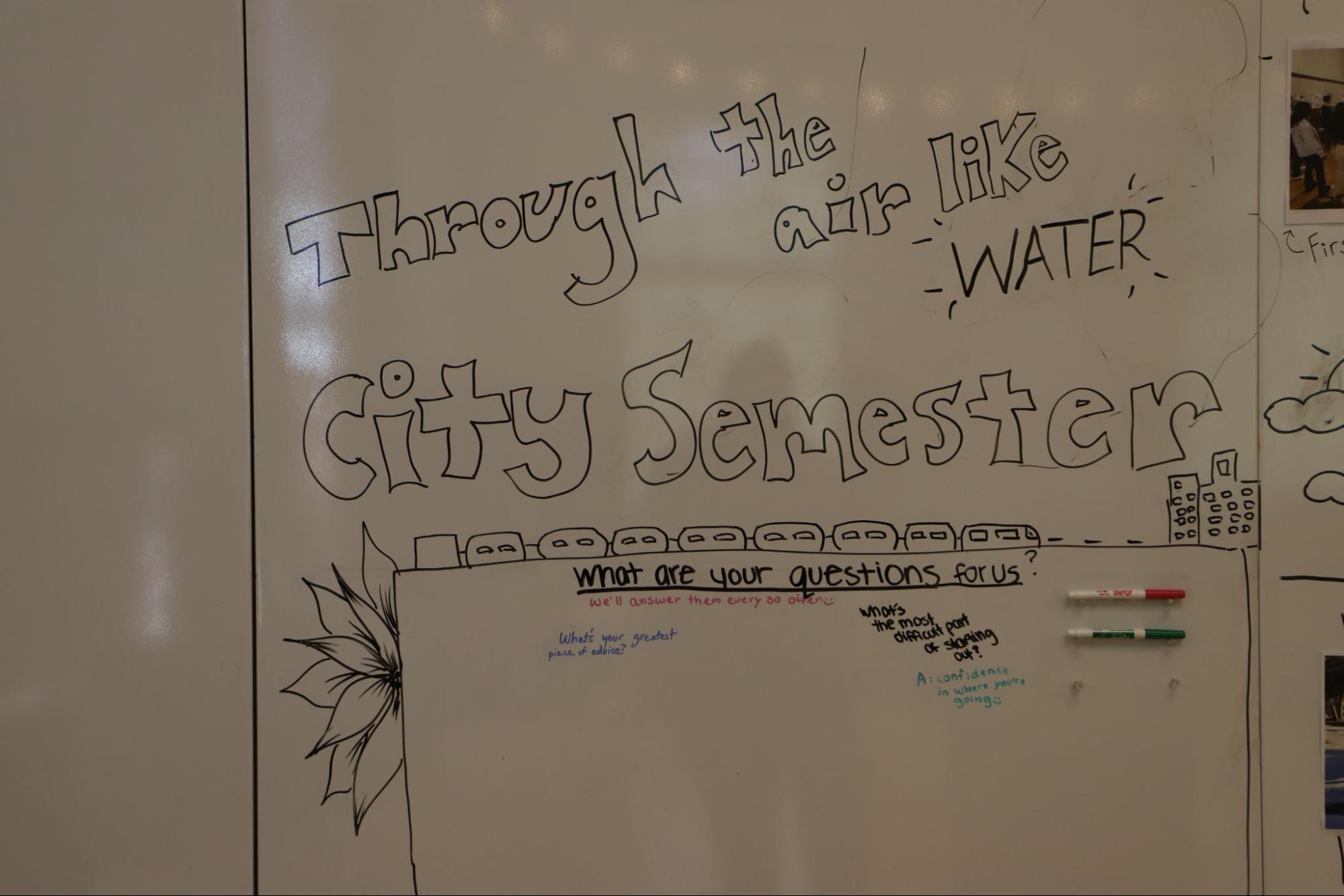 Fieldston Upper City Semester exhibit